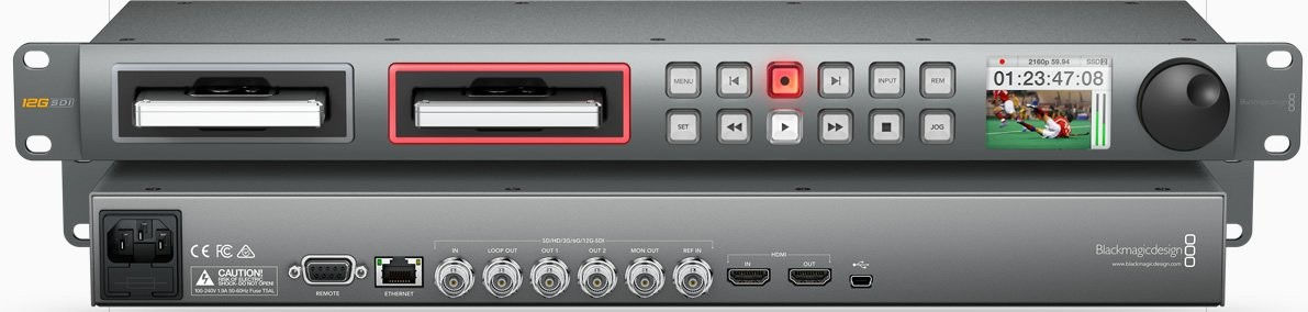 Blackmagic Hyperdeck Studio Pro - 12G SSD recorder