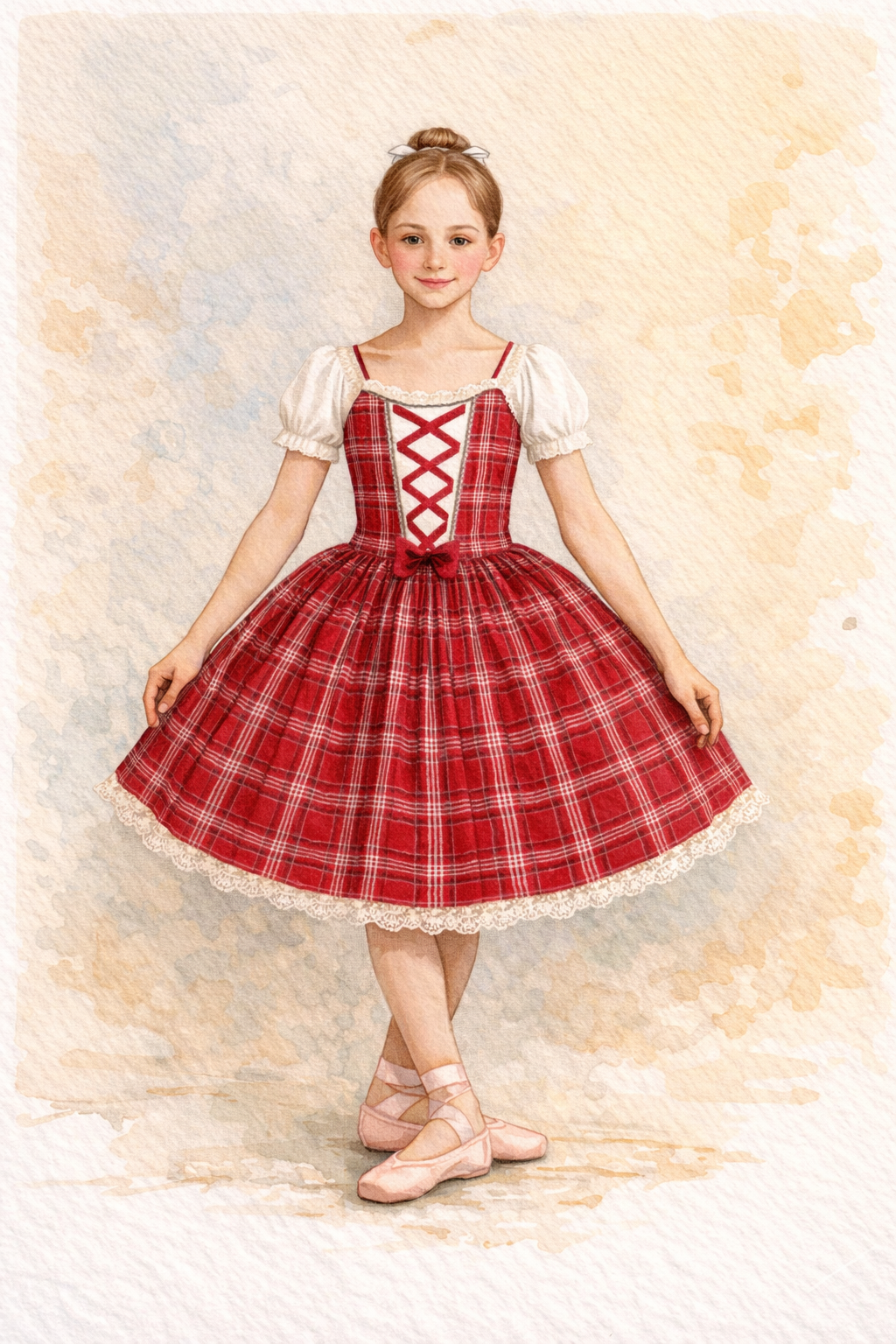 Highland Tartan bell tutu