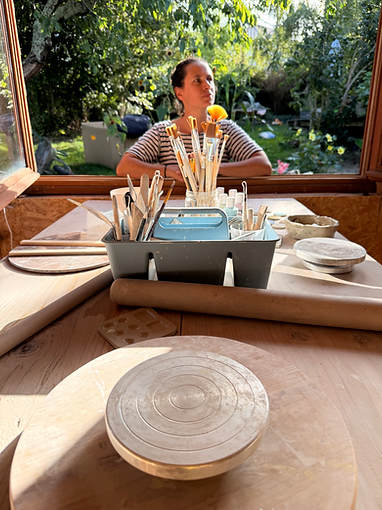 L'atelier de Camille Arditti à Morlaix