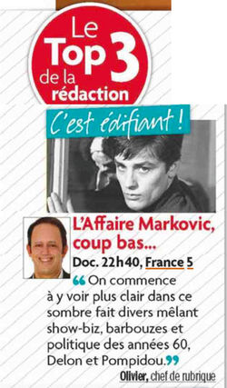 Presse Markovic Tele Star