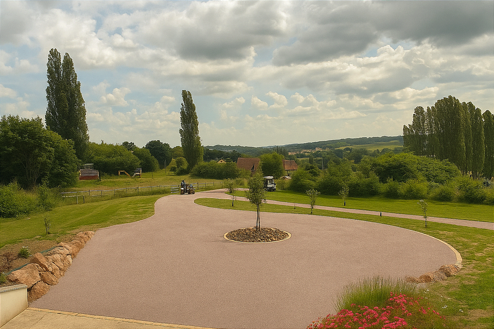 Création d'une allée extérieure à Nogent le Rotrou