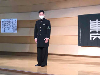 全學應援團新入團員お披露目式