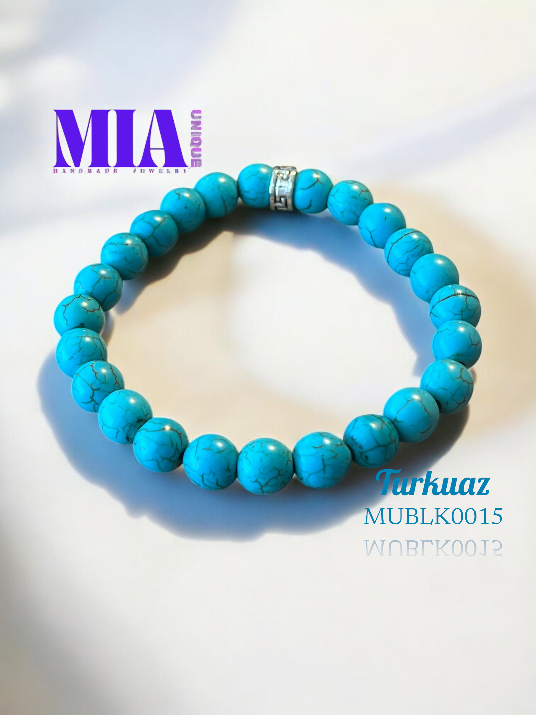 Turkuaz "Turquoise" Bileklik