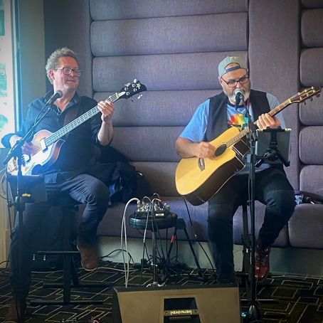 The Parker Bros jam at The Barker Hotel