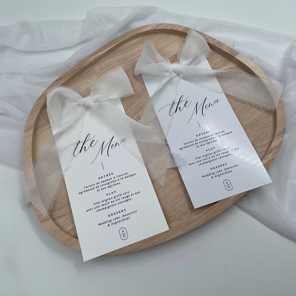 Miniature : Menu