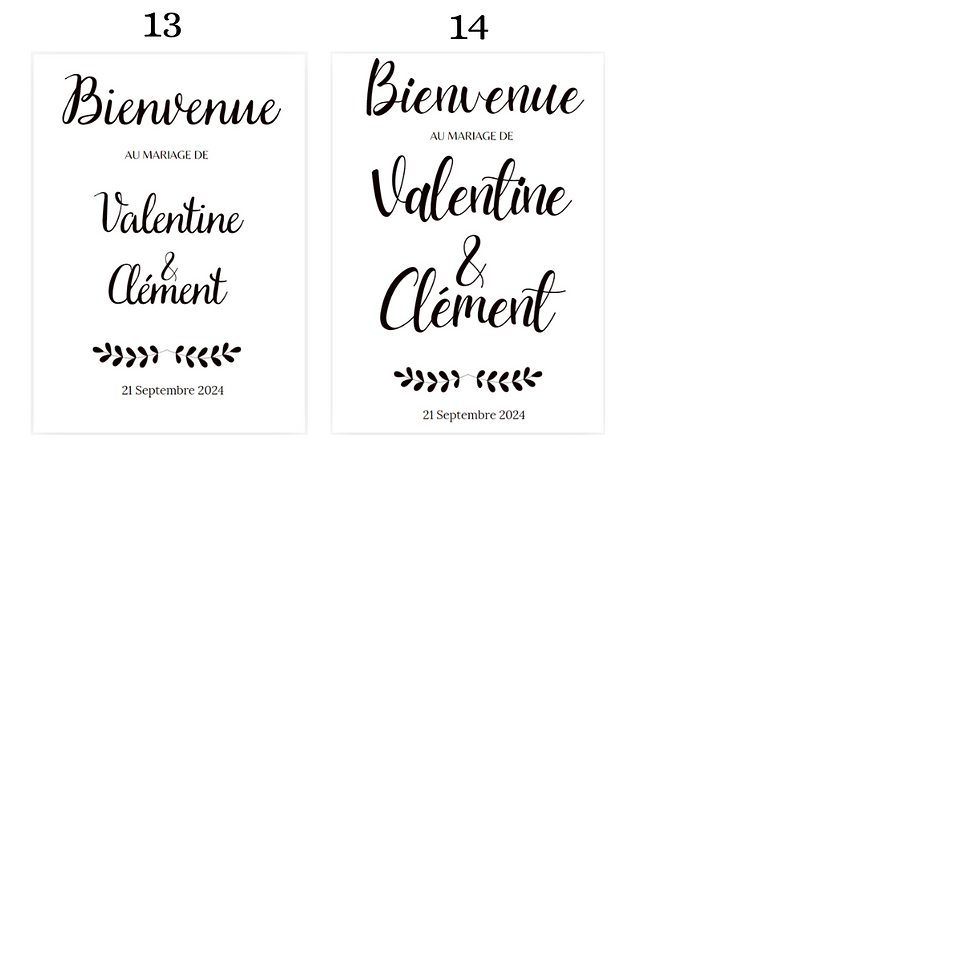 Miniature : Panneau de bienvenue en sticker à coller soi-même