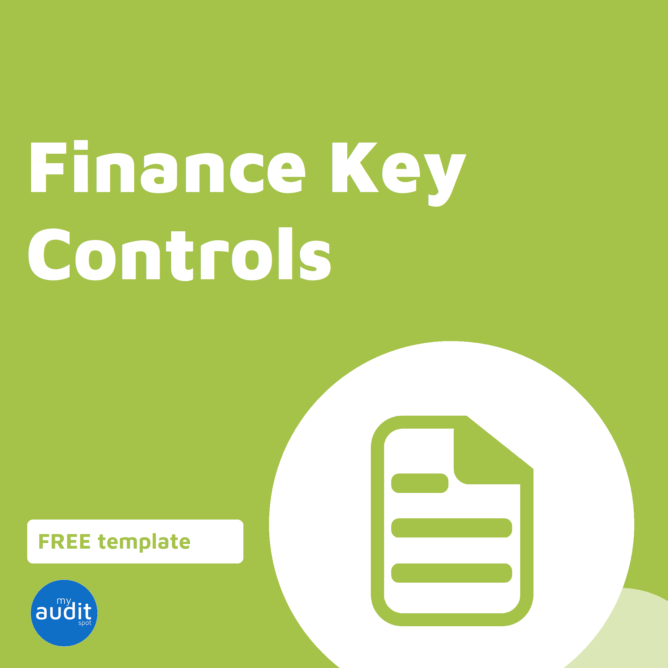 CC1 - Finance Key Controls - Matrix Only