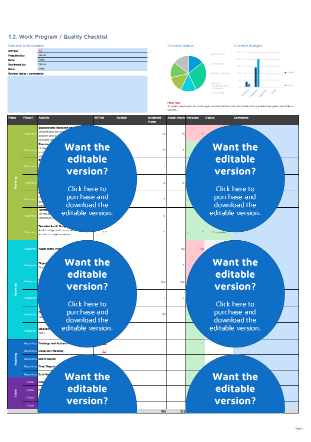 Thumbnail: FIN02 - Procurement - Audit Work Program