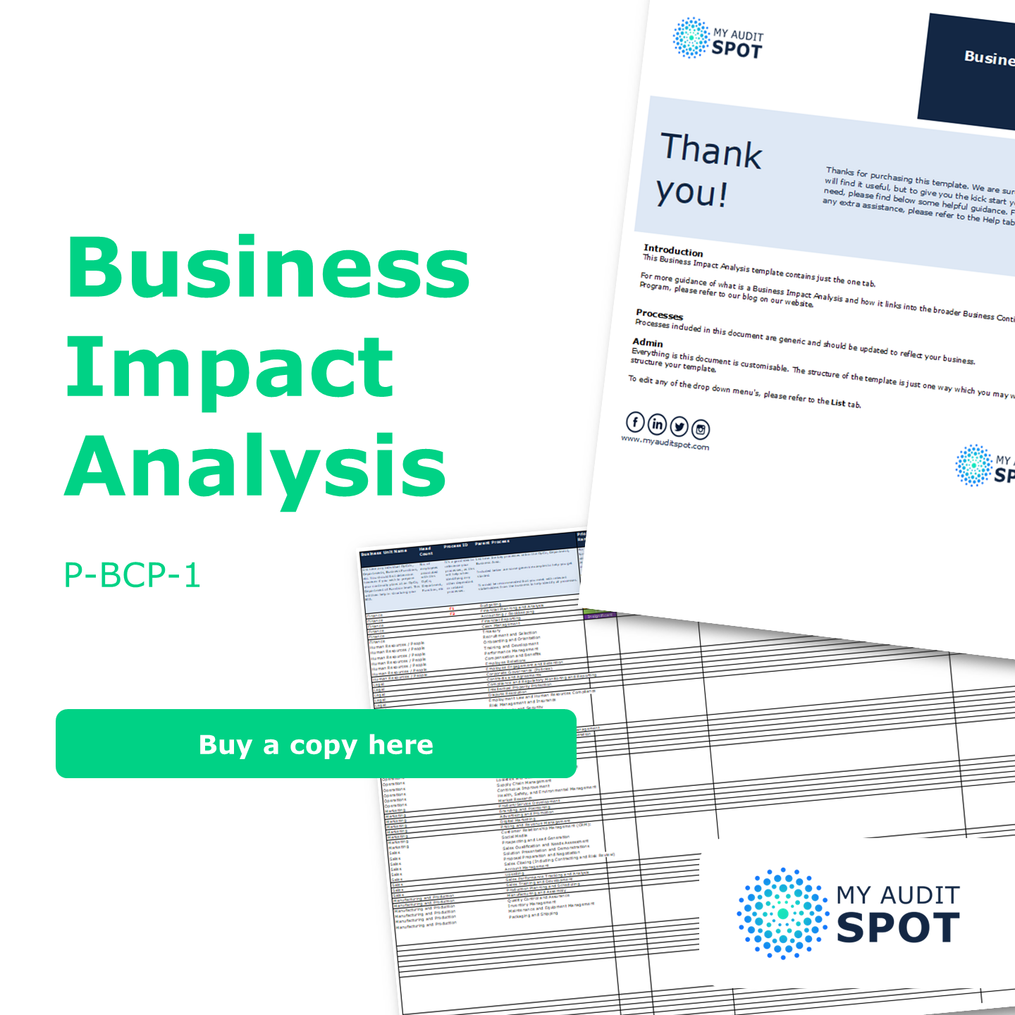 P-BCP-1 - Business Impact Analysis