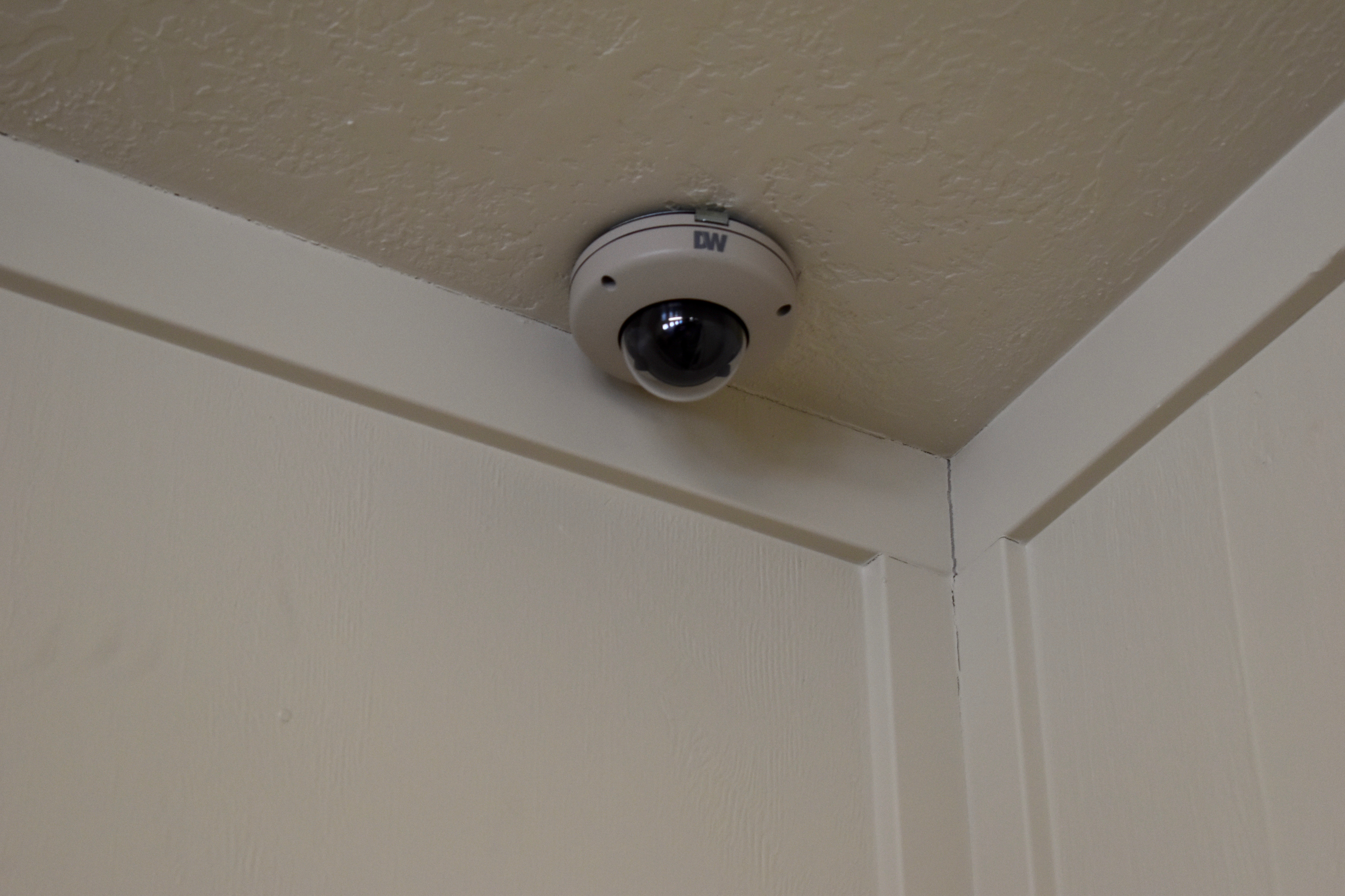 Cameras are located in inside and outside areas, and all suites so you can monitor your pet while yo