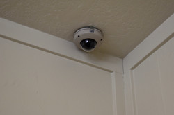 Cameras are located in inside and outside areas, and all suites so you can monitor your pet while yo