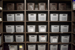 Individual pet belonging storage
