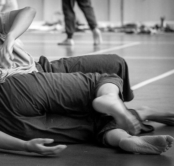 Contact Improvisation with Myla Rose and Emily Bowmanat Australian Contact Improvisation Convergence Ian Ferguson photography
