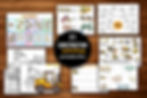 11 construction activities printable files with illustrations and text. Mokile Art