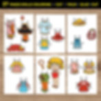 27 PAGES DOLLS COLORING | CUT | FOLD | GLUE | CUT dolls coloring pages. Mokile Art