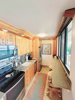 Oceanfront Remodeled Kitchen
