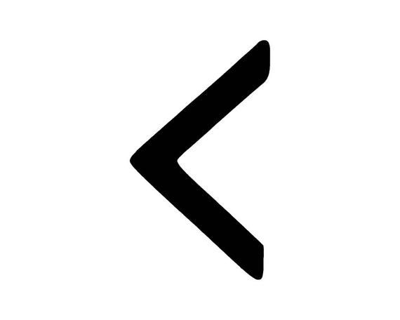 Tirage de la rune Kenaz, Ken, Cen, Kano, Chozma, Kauna, Kaunan, Kaunaz ...