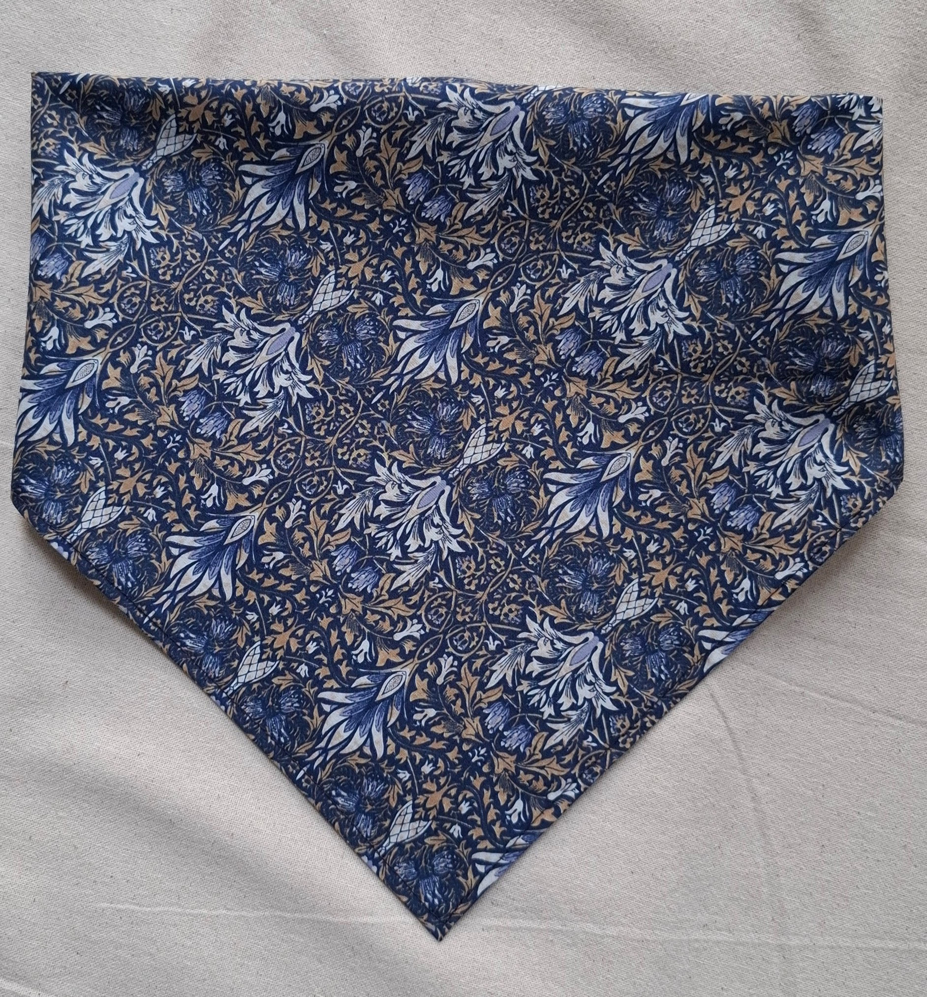 Navy Regal headscarf