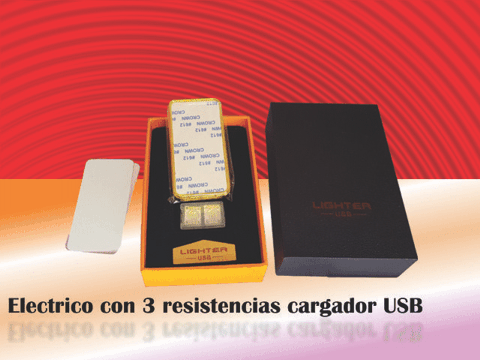 Encendedor Eléctrico Recargable USB