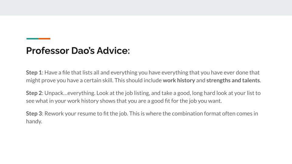 My 3-Step Advice for Students.