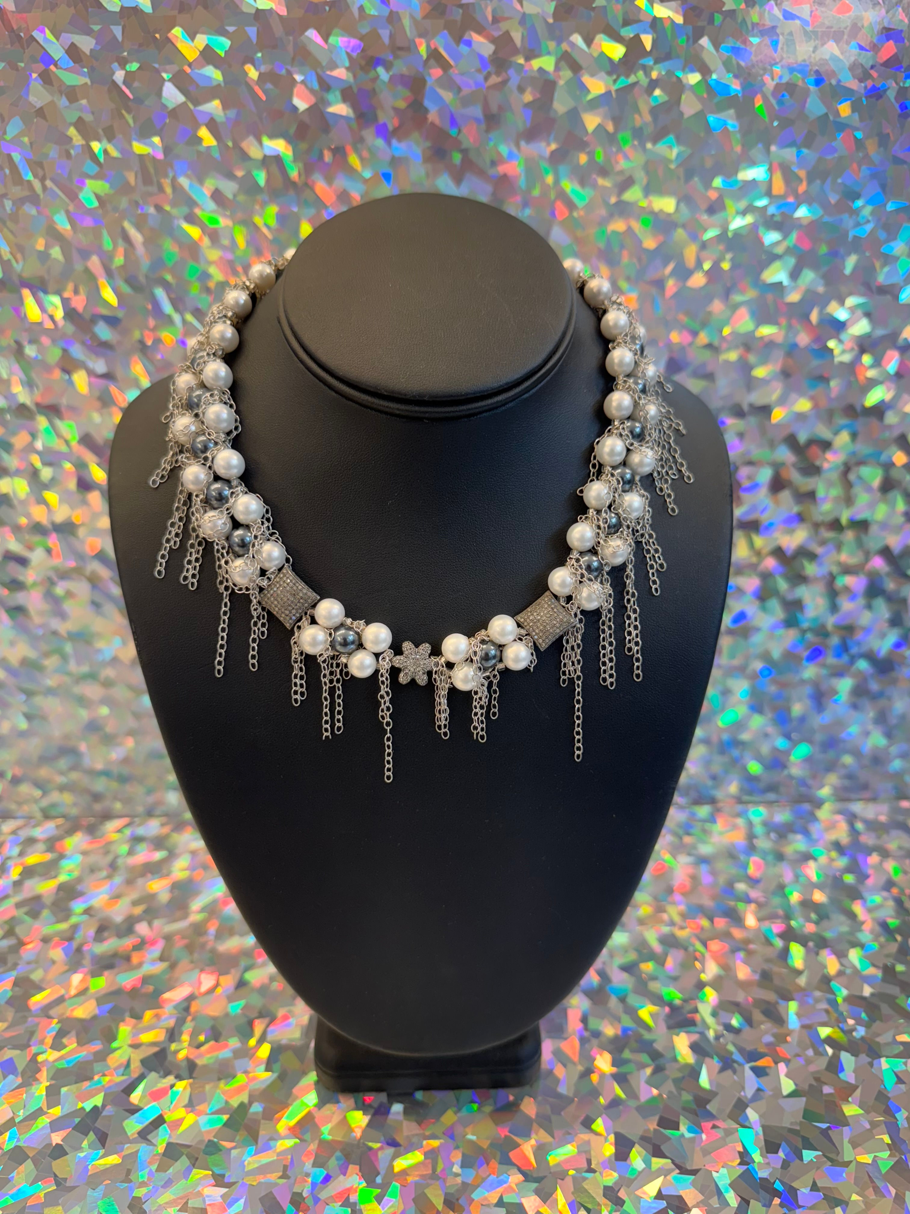 Polished Pearl Necklace