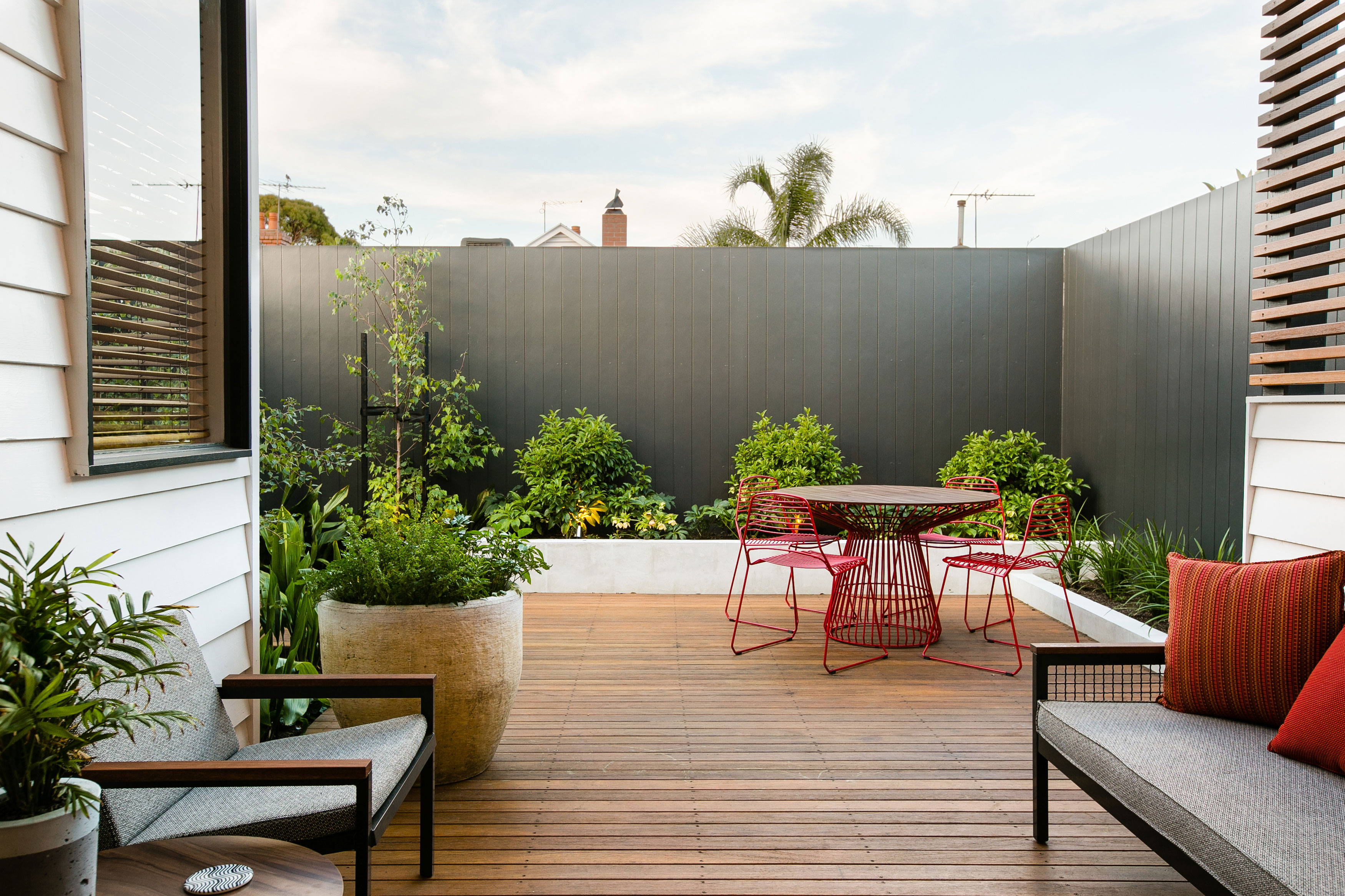 Courtyard Melbourne Landscape James Dawson Design