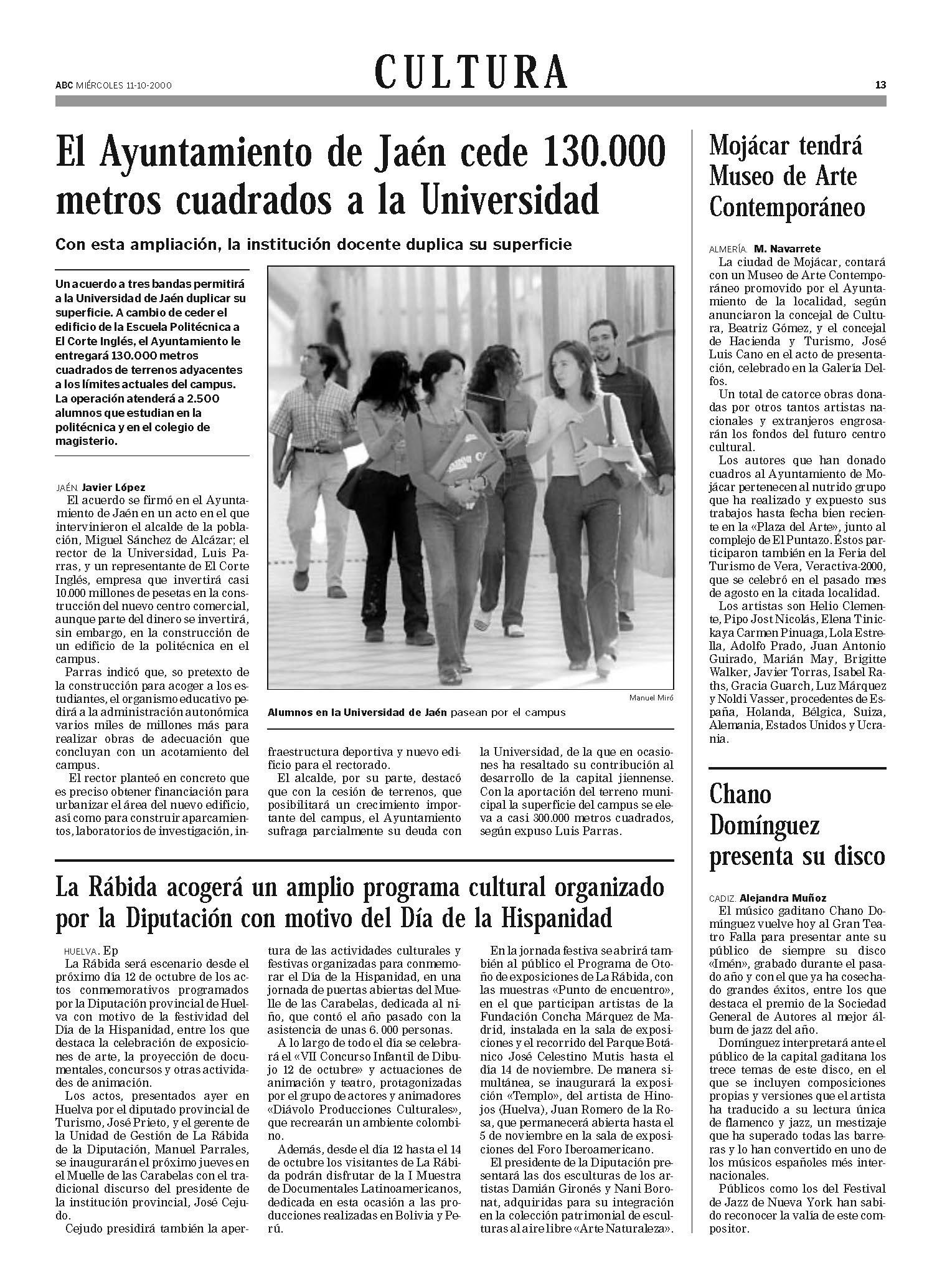 10/11/2000 Mojaca opens a museum