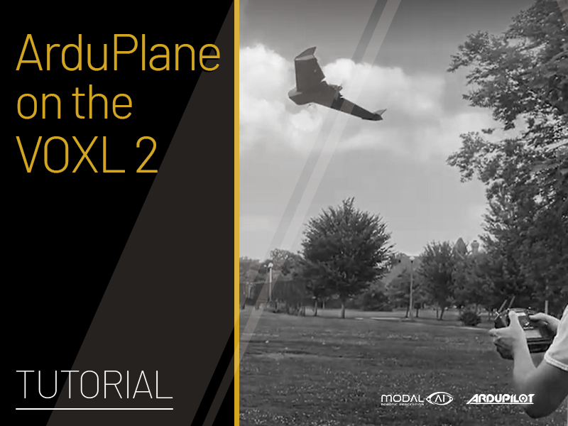 Getting Started with ArduPlane on the VOXL 2