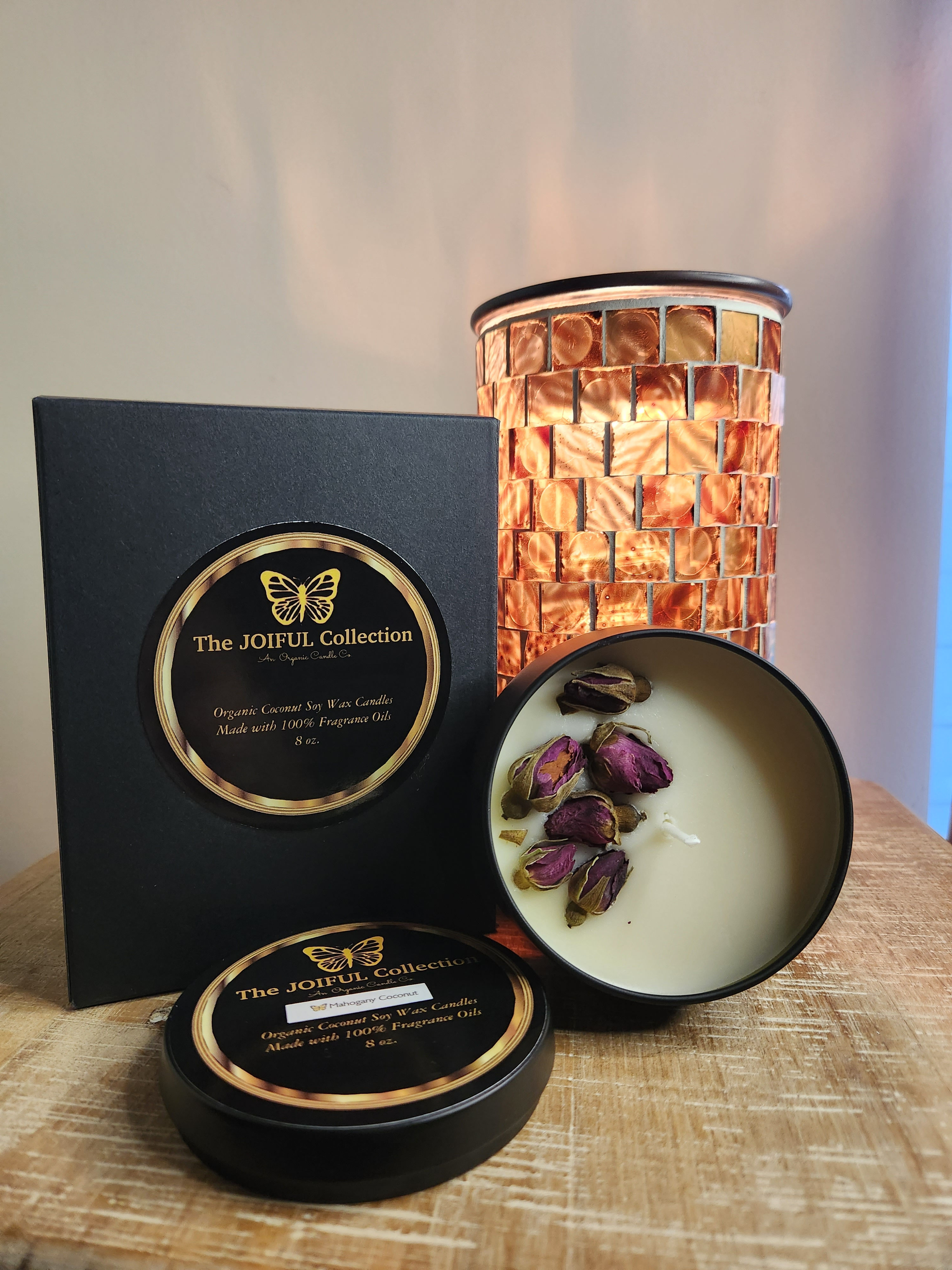 Priscilla Candle (Black)