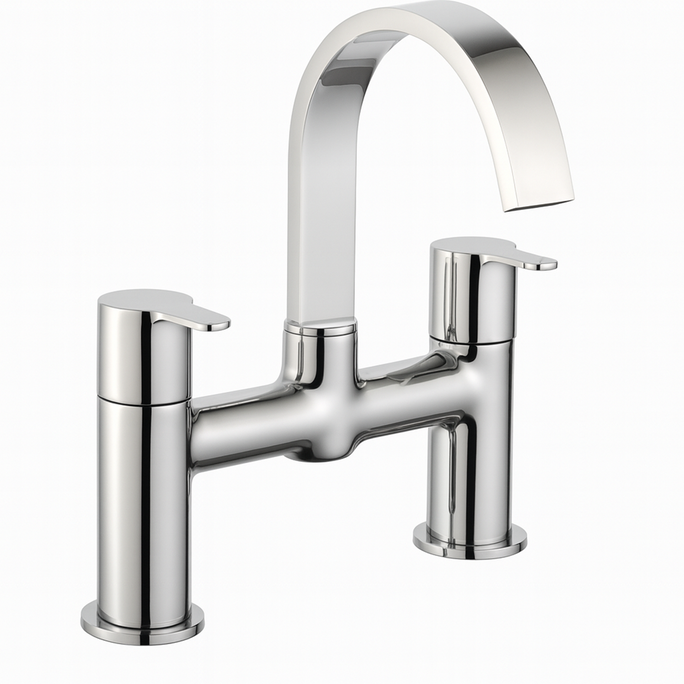 Risco Bath Filler Chrome