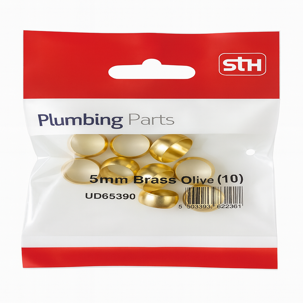 15mm Brass Compression Olives – Pack of 10