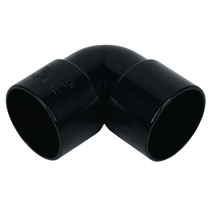 36MM 90 Degree Bend Solvent Black