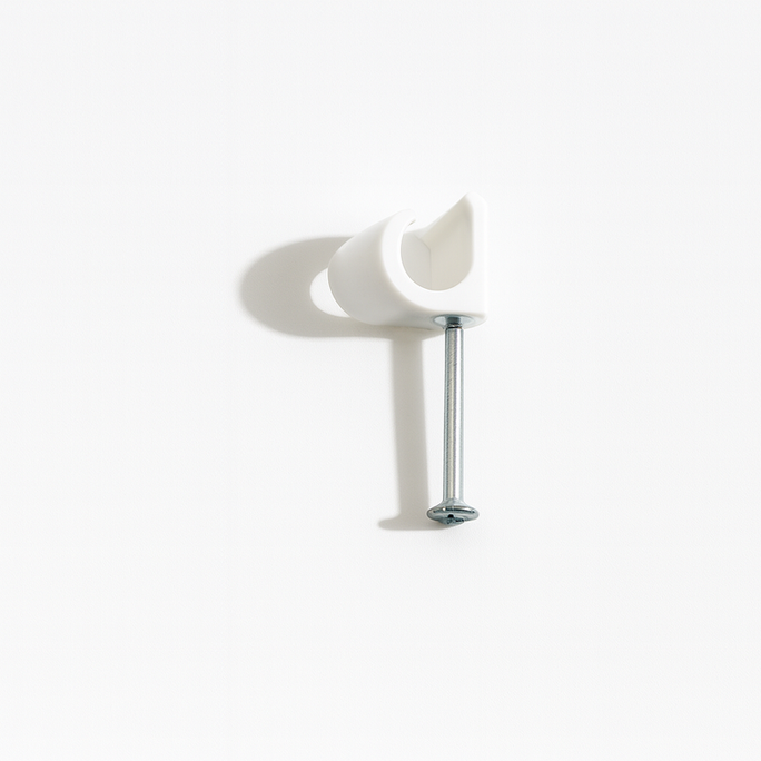 10mm Nail-On Pipe Clip (Pack of 20)