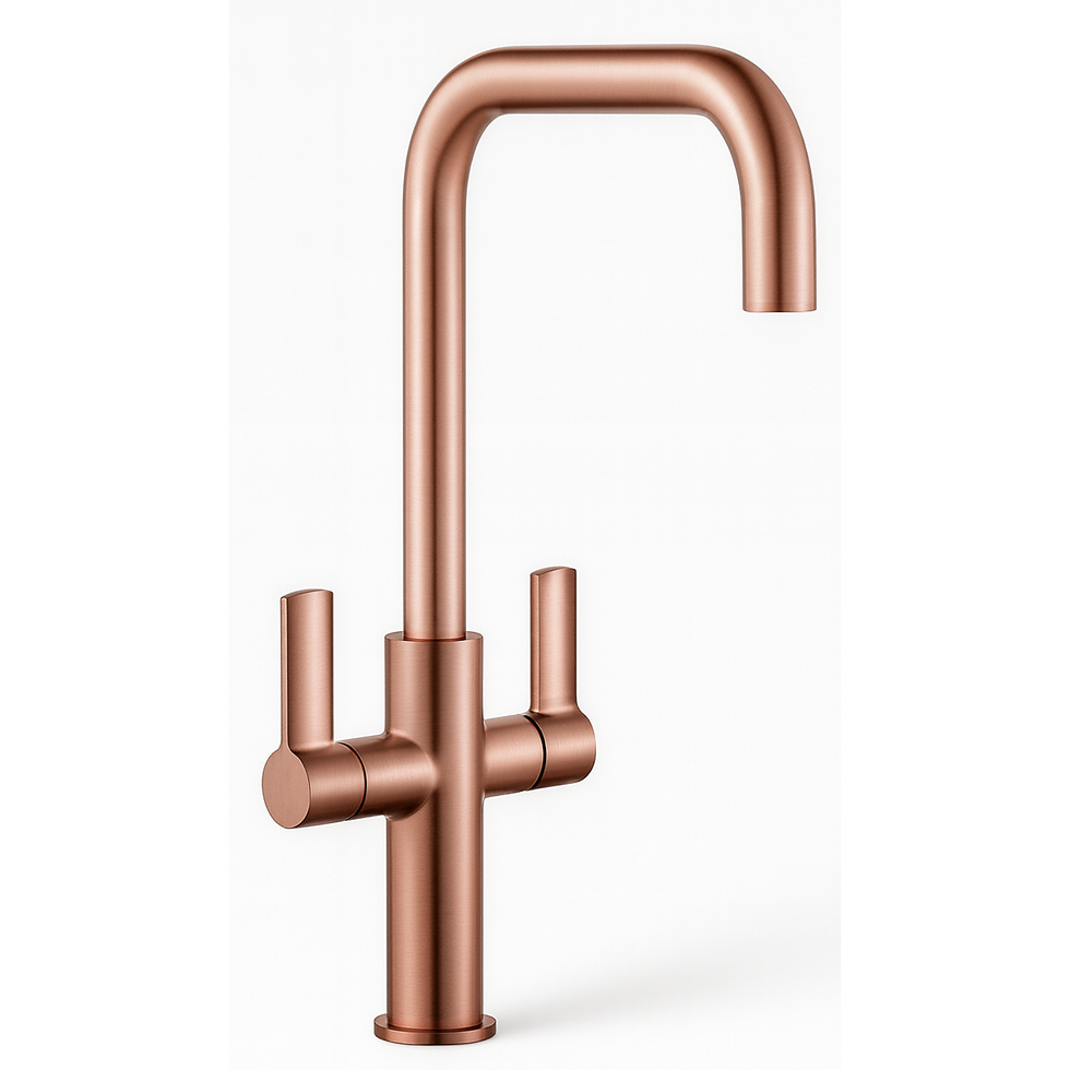 Jeroni Horizontal Spout Two Handle Copper