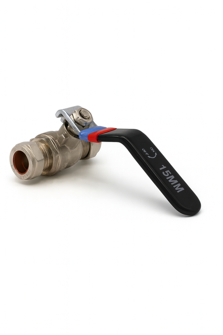 22MM C x C Lever Ballvalve Black Handle