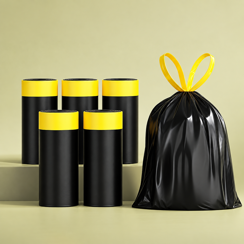 Drawstring Bin Liners 50L