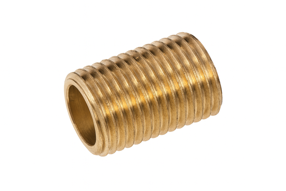 1/2" BSP Brass Running Nipple (Pack of 5)