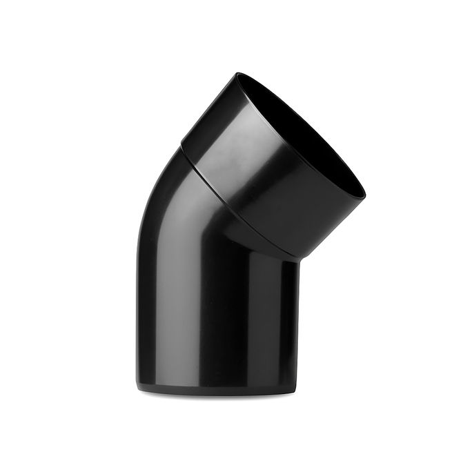 36MM 45 Degree M&f Bend Solvent Black