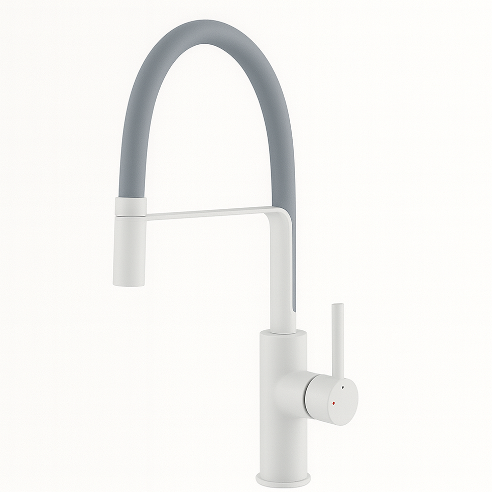 Jeroni Chef White Body & Grey Spout