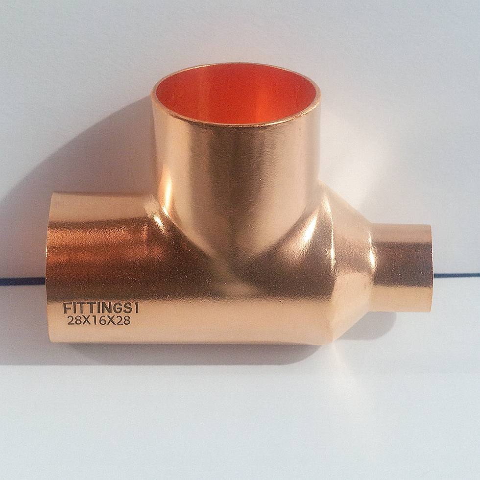 28 x 15 x 28MM Reducing Tee EF26