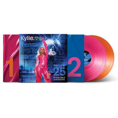 KYLIE Tension Tour Live 2025 カイリー ・ミノーグ LP KYLIE MINOGUE - TENSION TOUR (LIVE 2025 DOUBLE VINYL) EXCLUSIVE