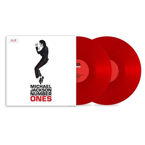 LP MICHAEL JACKSON - NUMBER ONES (TARGET EXCLUSIVE RED VINYL