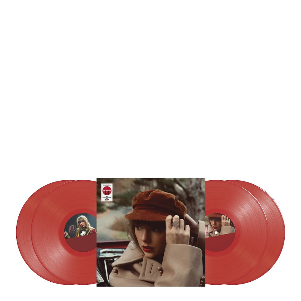 LP TAYLOR SWIFT - RED (TAYLOR`S VERSION) EXCLUSIVE RED VINYL (4LP)