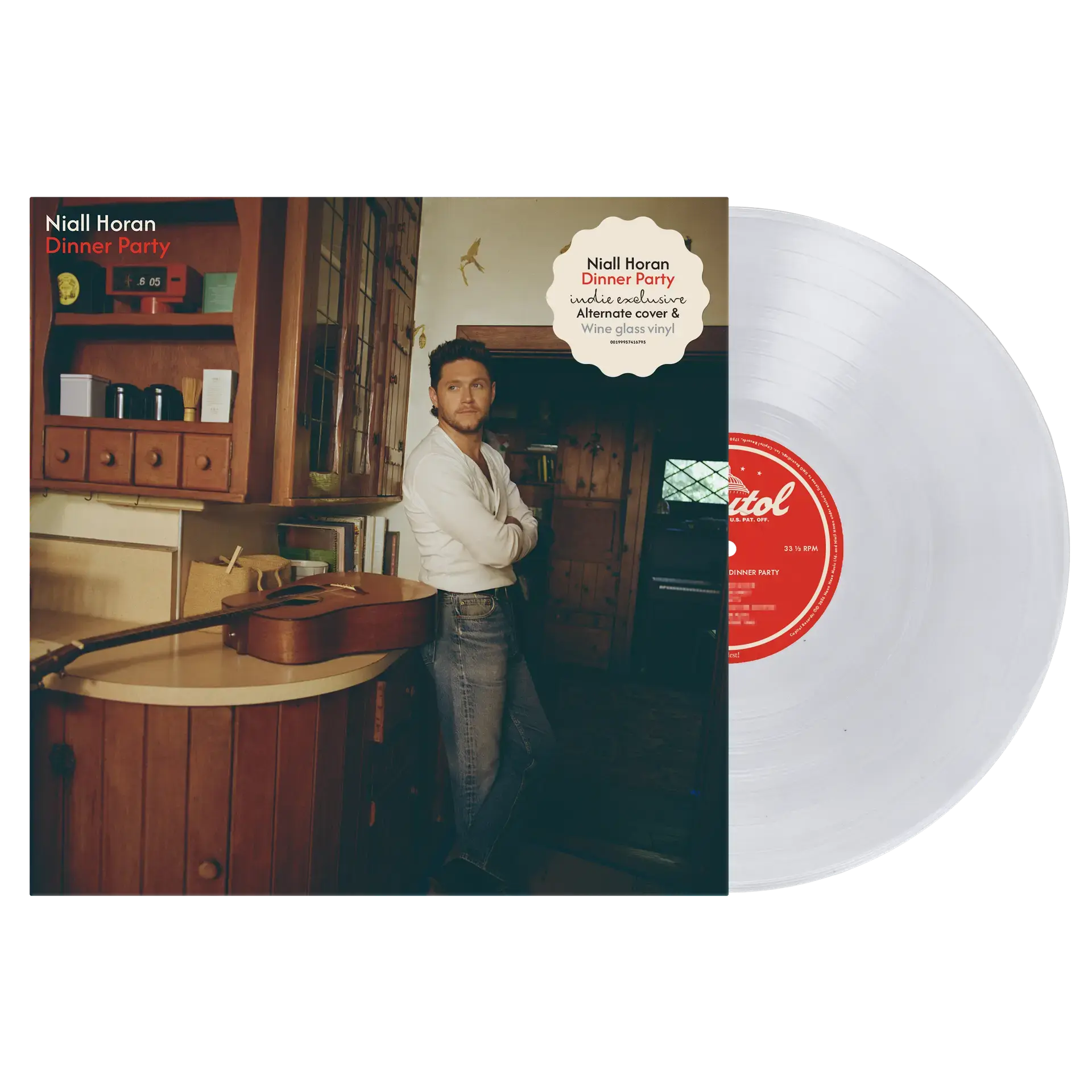 LP NIAL HORRAN -  DINNER PARTY (WINE GLASS VINYL/ALTERNATE COVER)