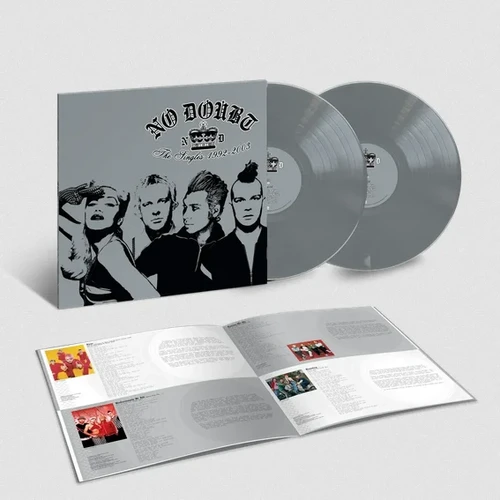 LP NO DOUBT - THE SINGLES 1992-2003 (SILVER WAS VINYL) TARGET