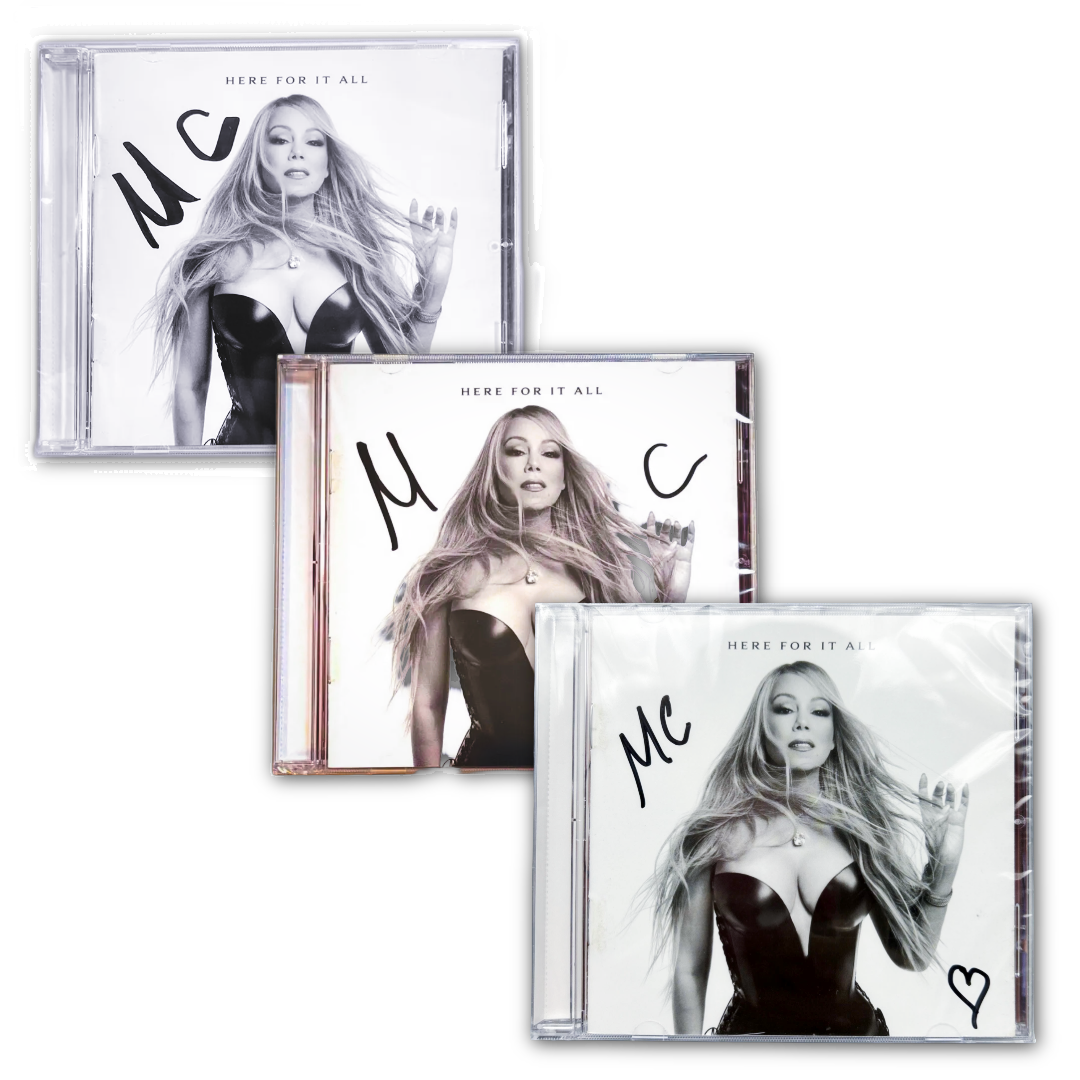 (AUTOGRAFADO) CD MARIAH CAREY - HERE FOR IT ALL (AUTÓGRAFO ALEATÓRIO)