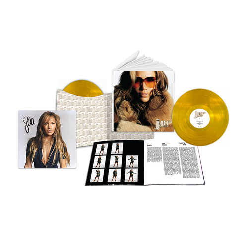 AUTOGRAFADO) LP JENNIFER LOPEZ - J-LO (25TH ANNIVERSARY) DELUXE