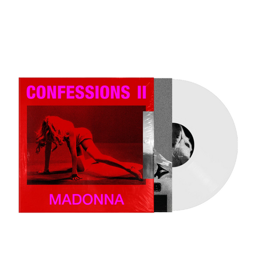 Madonna　Confessions II　限定 ミルキー・クリア盤 LP LP MADONNA - CONFESSIONS II (12-TRACK EXCLUSIVE WHITE VINYL