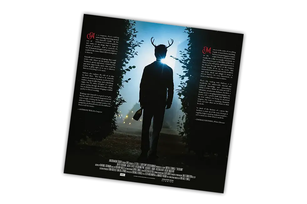 Miniatura: LP SALTBURN - MUSIC FROM THE MOTION PICTURE SCORE (RED & BLACK COLOR)