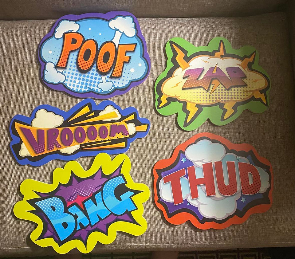 Superhero props May 7th 2023, Madox’s Warriors Foundation Kids Dance, St.Norbert, Manitoba